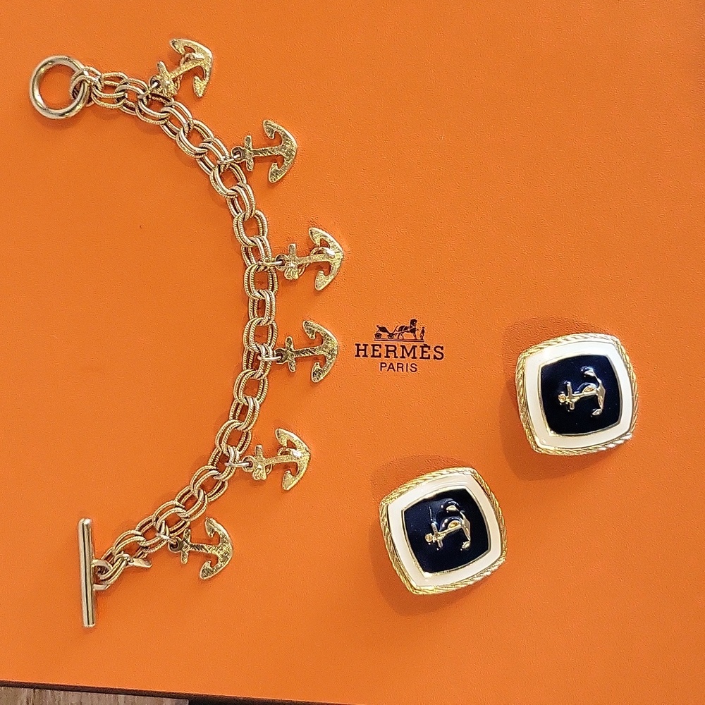Bracelet Monet Anchor Charm